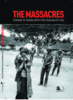 The Massacres: Coming To Terms With The Trauma of 1965, Kurniawan et. al.