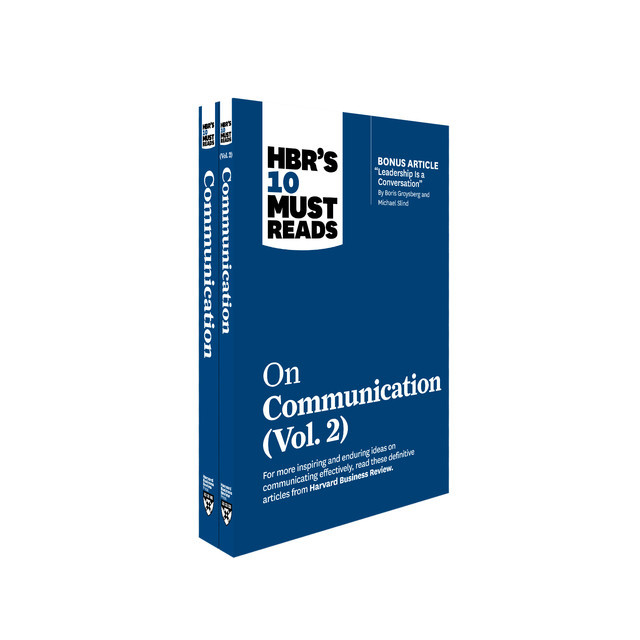 HBR's 10 Must Reads on Communication 2-Volume Collection, Harvard Business Review