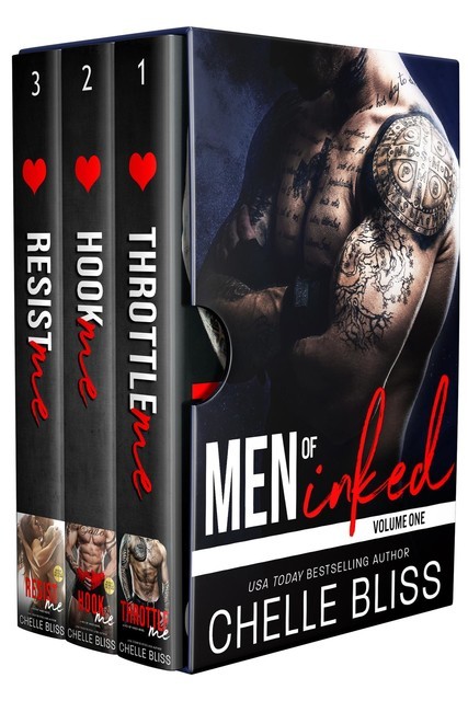 Men of Inked Books 1–3, Chelle Bliss