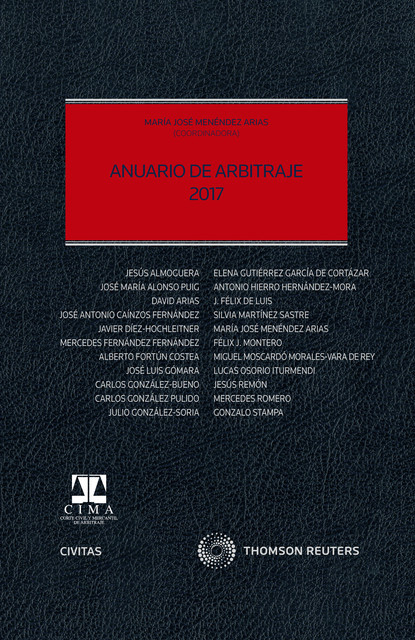 Anuario de arbitraje 2017, Mª José Menéndez Arias