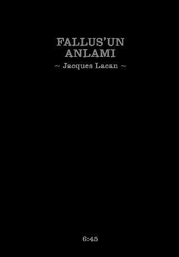 Fallus'un Anlamı, Jacques Lacan
