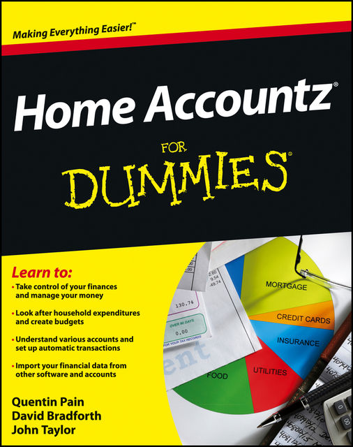 Home Accountz For Dummies, John Taylor, David Bradforth, Quentin Pain