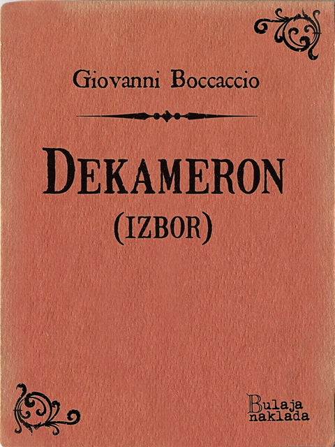 Dekameron, Giovanni Boccaccio