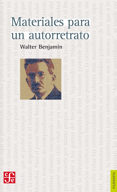 Materiales para un autorretrato, Walter Benjamin