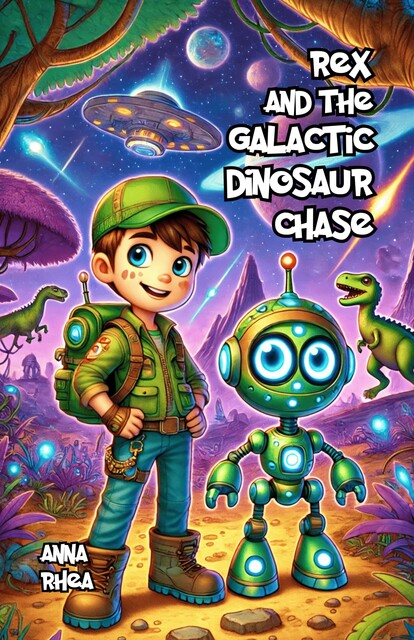 Rex and the Galactic Dinosaur Chase, Anna Rhea