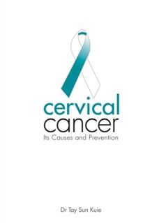 Cervical Cancer. Its causes and prevention, Tay Sun Kuie