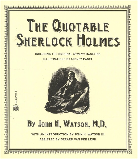 The Quotable Sherlock Holmes, John Watson