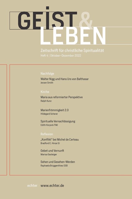 Geist & Leben 4/2022, Christoph Benke, Echter Verlag