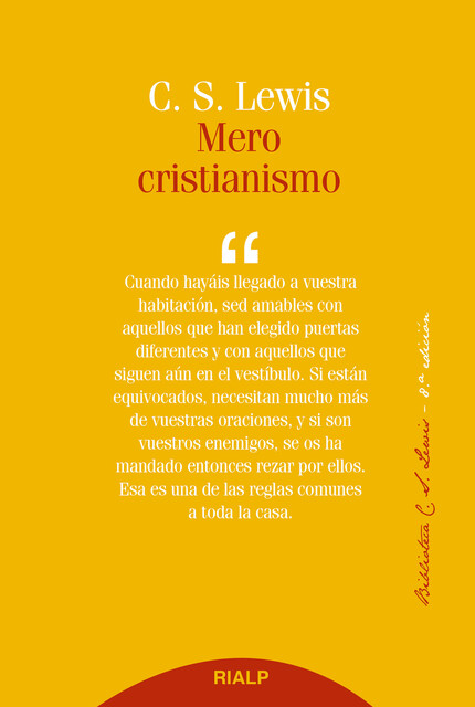 Mero cristianismo, Clive Staples Lewis