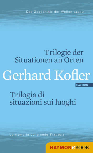 Trilogie der Situationen an Orten/Trilogia di situazioni sui luoghi, Gerhard Kofler