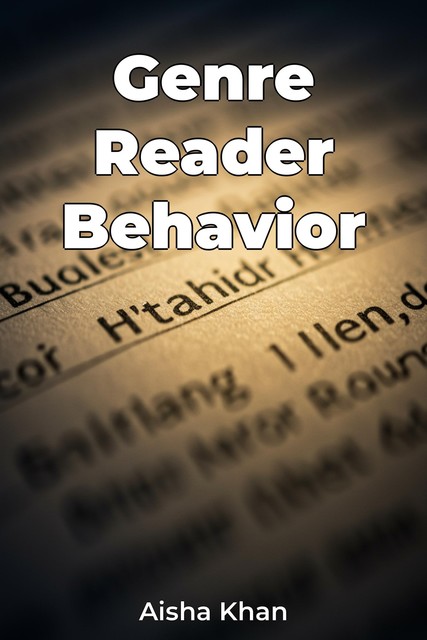 Genre Reader Behavior, Aisha Khan