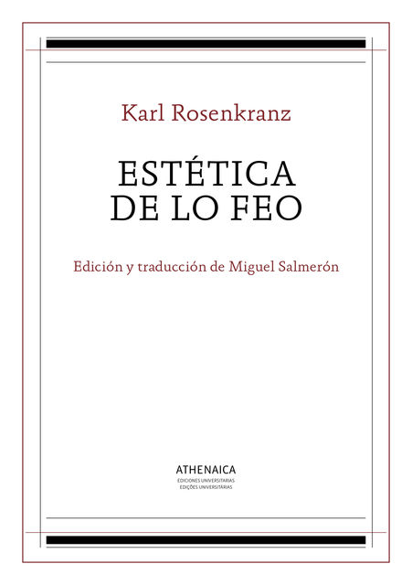 Estética de lo feo, Karl Rosenkranz