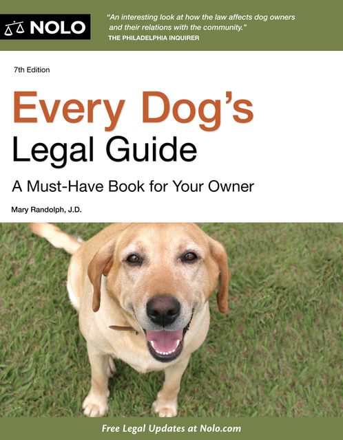 Every Dog's Legal Guide, Mary Randolph