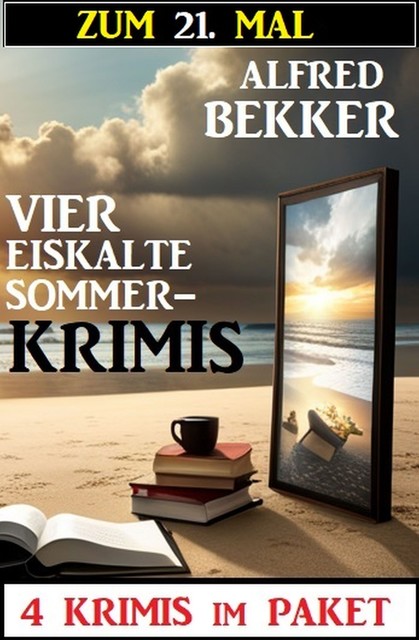 Zum 21. Mal vier eiskalte Sommerkrimis, Alfred Bekker