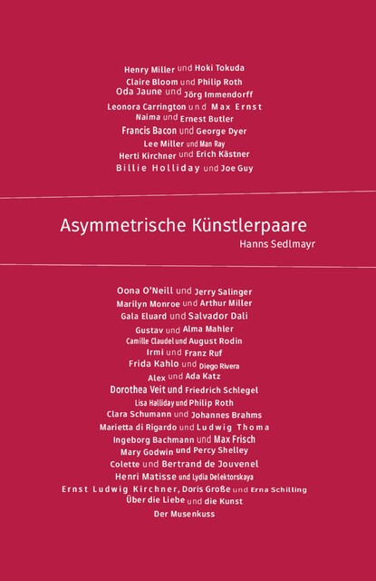 Asymmetrische Künstlerpaare, Hanns Sedlmayr