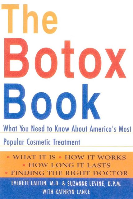 The Botox Book, Everett Lautin, Suzanne Levine