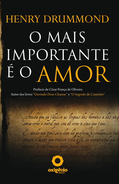O Mais Importante é o Amor, Henry Drummond
