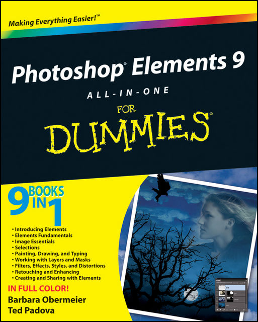 Photoshop Elements 9 All-in-One For Dummies, Barbara Obermeier, Ted Padova