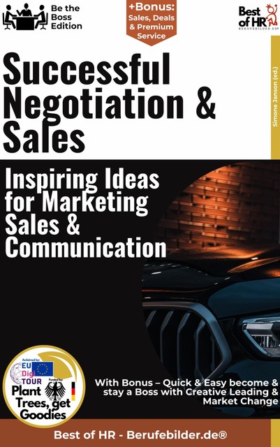 Successful Negotiation & Sales – Inspiring Ideas for Marketing, Sales, & Communication, Simone Janson