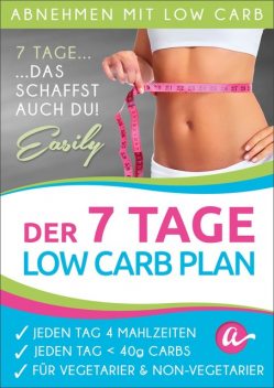 Der 7 Tage Low Carb Plan, Atkins Diaetplan. de