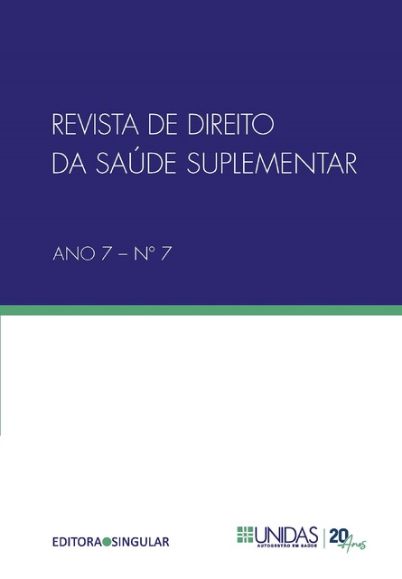 Revista de Direito de Saúde Suplementar n. 7, WELINGTON LUIZ PAULO, Camila Luana Lodi, Fábia Madureira de Castro Bicalho, Henrique Pires Arbache, José Luiz Toro da Silva, Lorrany de Oliveira Reis, Ludmila Macedo de Oliveira, Nildeval Chianca Jr, Poliana Lobo e Leite, Valquíria Ferreira de Faria
