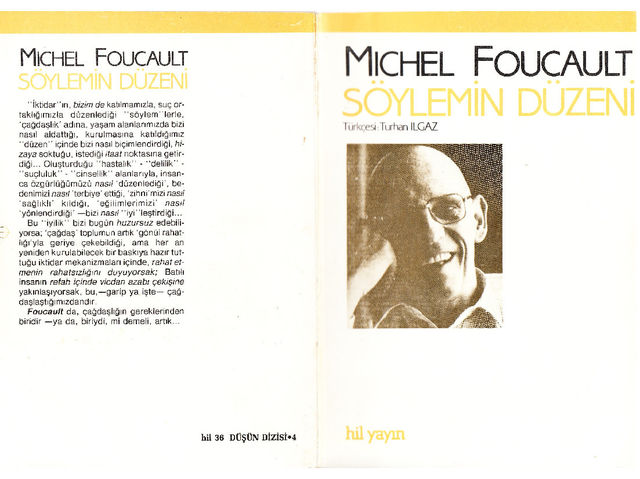 soylemin duzeni, Michel Foucault