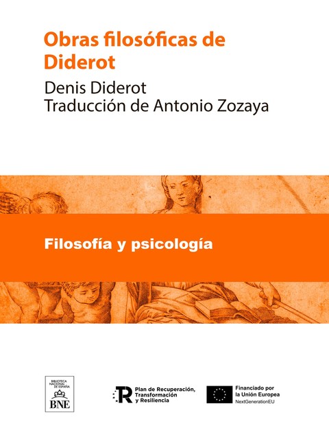 Obras filosóficas de Diderot, Denis Diderot