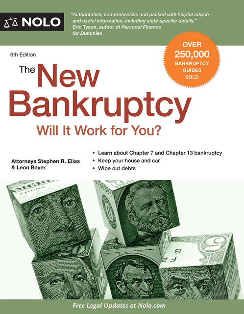 New Bankruptcy,The, Stephen Elias, Leon Bayer