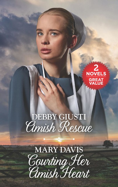 Amish Rescue and Courting Her Amish Heart, Debby Giusti, Mary Davis