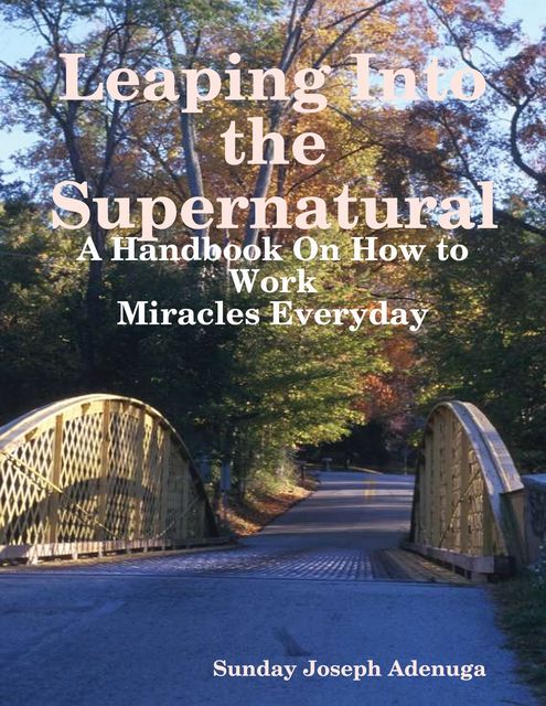 Leaping Into the Supernatural: A Handbook On How to Work Miracles Everyday, Sunday Joseph Adenuga