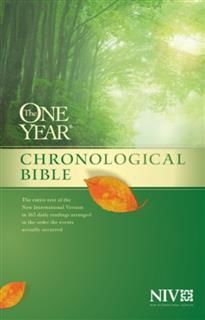 One Year Chronological Bible NIV, Tyndale House Publishers