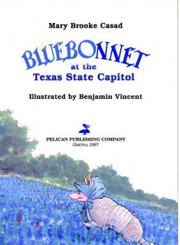 Bluebonnet at the Texas State Capitol, Mary Brooke Casad