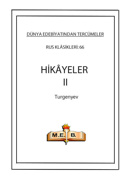 Hikayeler II, Turgenyev