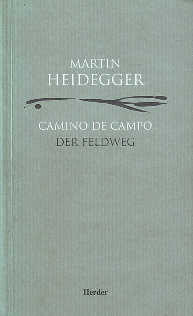 Camino de campo, Martin Heidegger