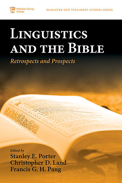Linguistics and the Bible, Stanley E. Porter