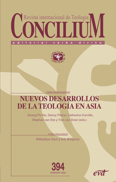 Nuevos desarrollos de la teología en Asia, Daniel Franklin Pilario, Catherine Cornille, Stephan Van Erp, Huang Po-Ho, Tran Van Doan