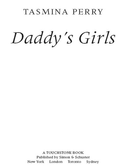 Daddy’s Girls, Tasmina Perry