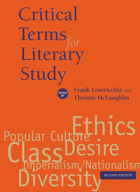 Critical Terms for Literary Study, THOMAS, Frank, Lentricchia, McLaughlin