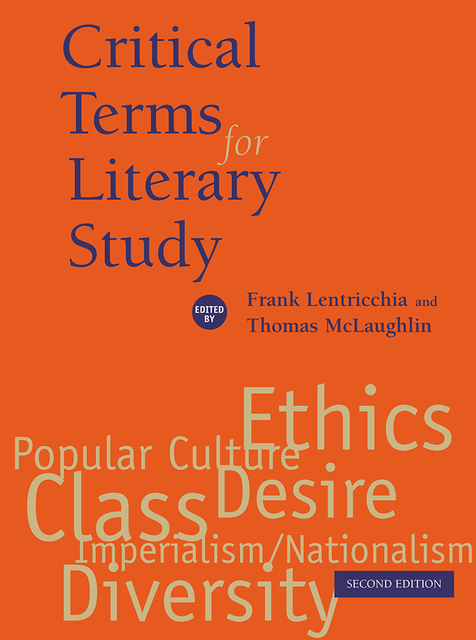 Critical Terms for Literary Study, THOMAS, Frank, Lentricchia, McLaughlin