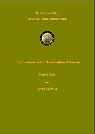 The Framework of Hemisphere Defence, Byron Fairchild, Stetson Conn
