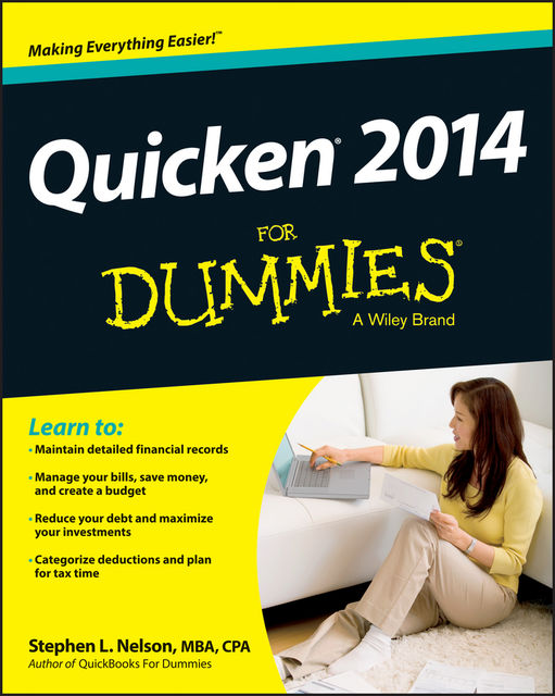 Quicken 2014 For Dummies, Stephen L.Nelson