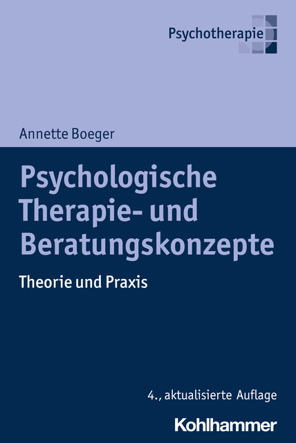 Psychologische Therapie- und Beratungskonzepte, Annette Boeger