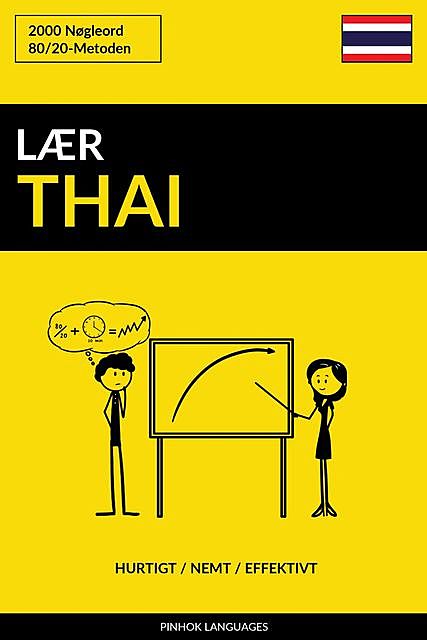 Lær Thai – Hurtigt / Nemt / Effektivt, Pinhok Languages