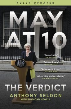 May at 10, Anthony Seldon