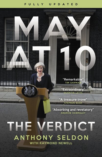 May at 10, Anthony Seldon