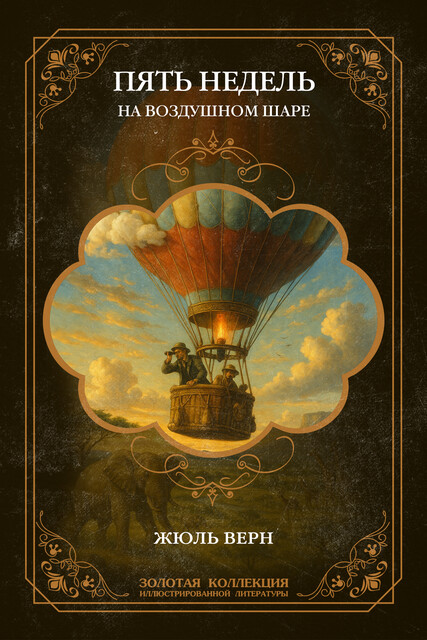 Пять недель на воздушном шаре, Жюль Верн