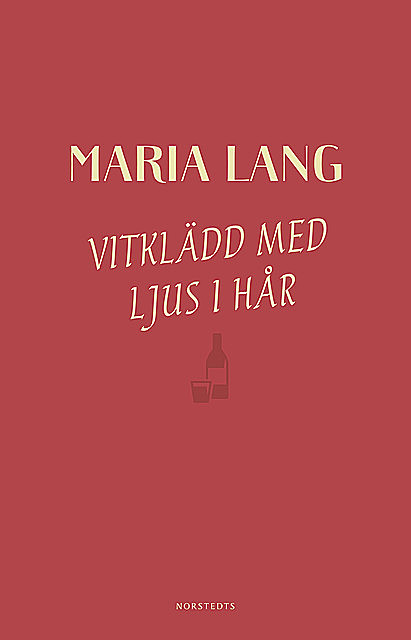 Vitklädd med ljus i hår, Maria Lang