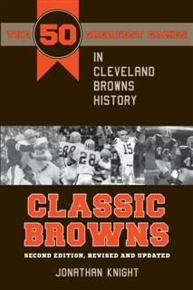 Classic Browns, Jonathan Knight