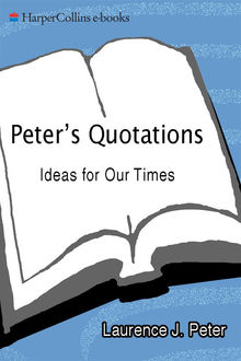 Peter's Quotations, Laurence J.Peter