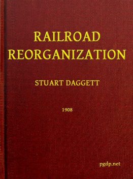Railroad Reorganization, Stuart Daggett